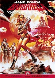 Barbarella, queen of the galaxy [videorecording] / Dino De Laurentiis Cinematografica S.p.A. Rome ; A Marianne production ; produced by Dino de Laurentiis ; directed by Roger Vadim ; screenplay by Terry Southern.